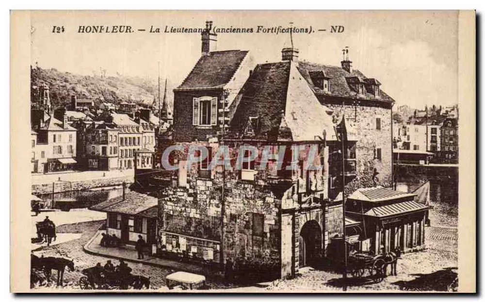Honfleur — Die Lieutenant (alte Befestigungen) — ND - Vorderseite