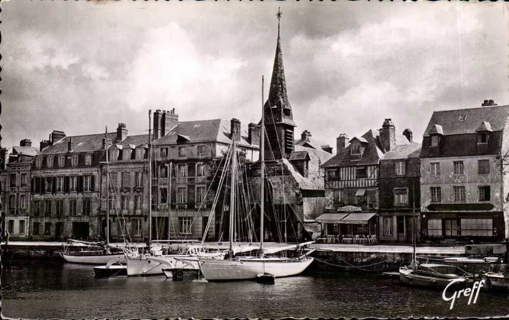HONFLEUR — Katedra Świętego Etienne — Wydawnictwo GREFF - Awers