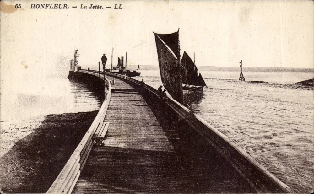 Honfleur — A Doca — LL - Frente