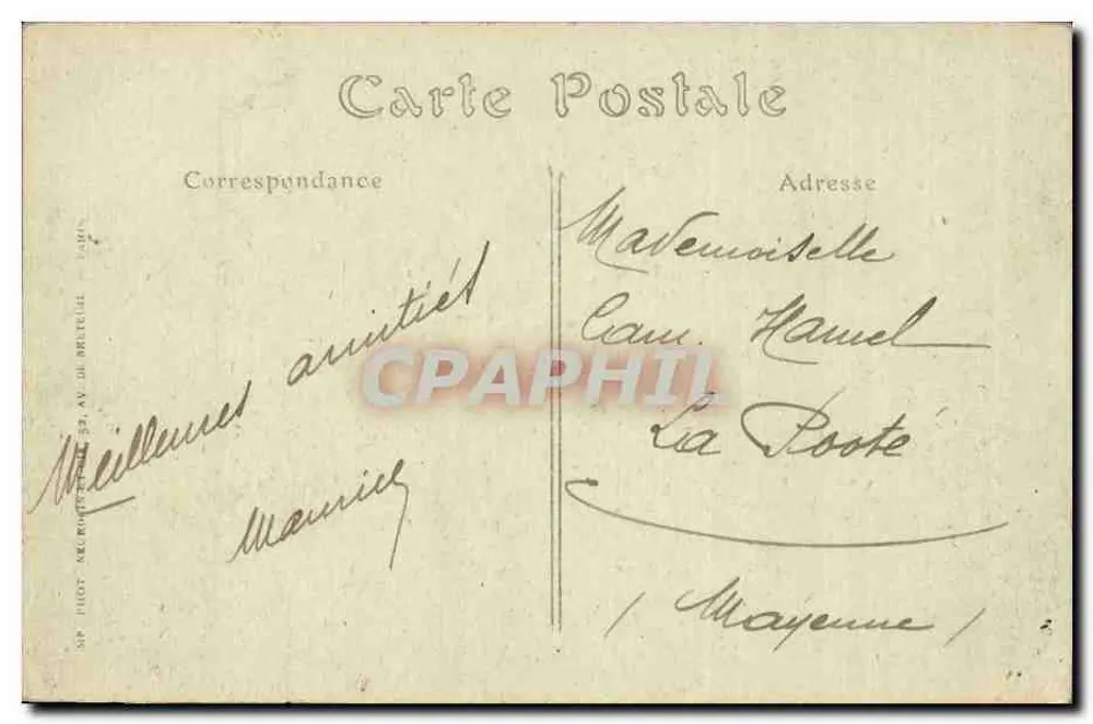 Honfleur — O Boulevard Carnot e a Côte de Grâce — ND. Phot. - Verso