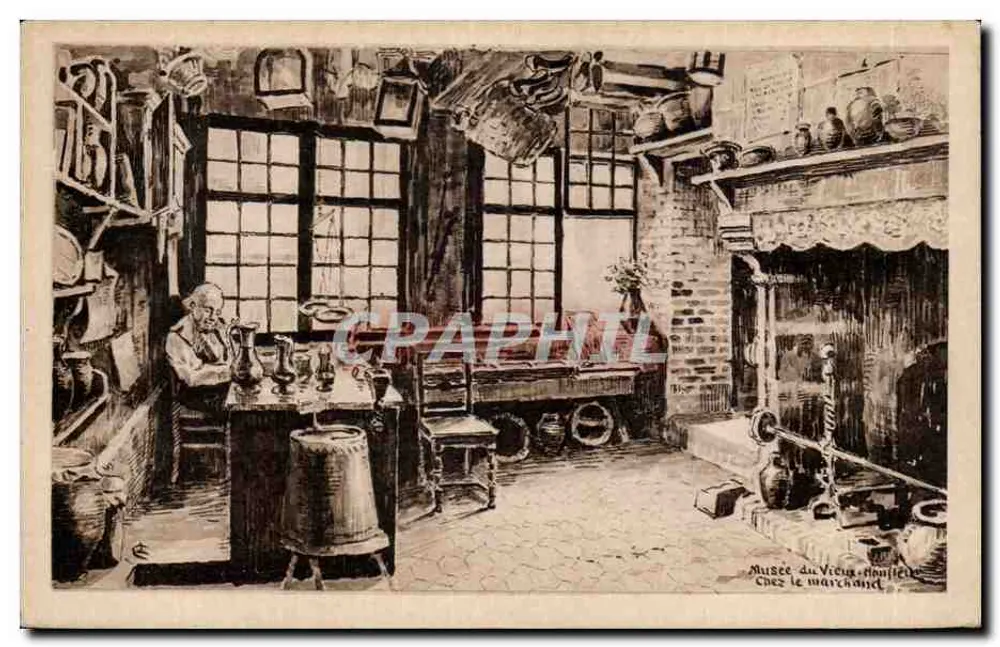 Museu do Velho Honfleur — Na Loja — Cie des Arts Photomécaniques, Strasbourg - Frente