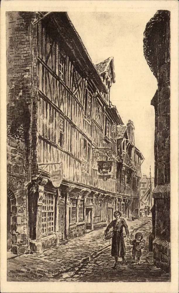 A Velha Casa — Honfleur — Museu do Velho Honfleur - Frente