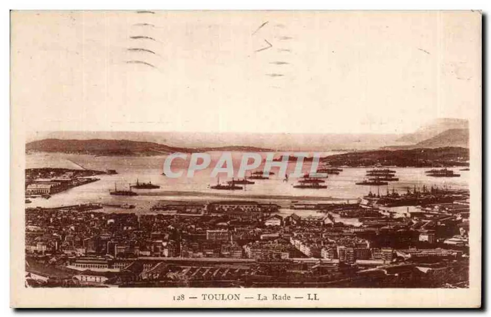 Toulon — A Baía — éditeur ADIA IMP. n°128 - Frente