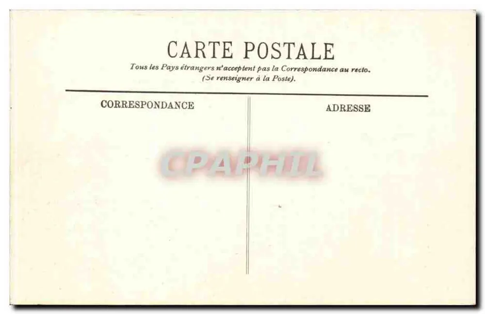 Marseille — Conjunto do Palácio de Longchamp — n°23 - Verso