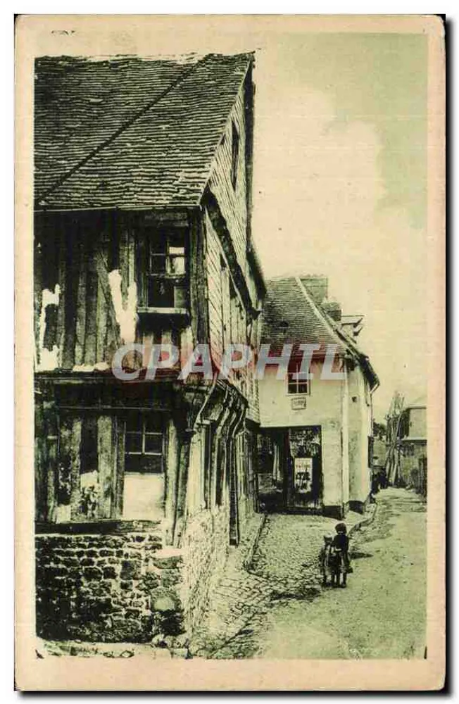 Honfleur — Rue de l'Homme de Bois — phototélis - Frente