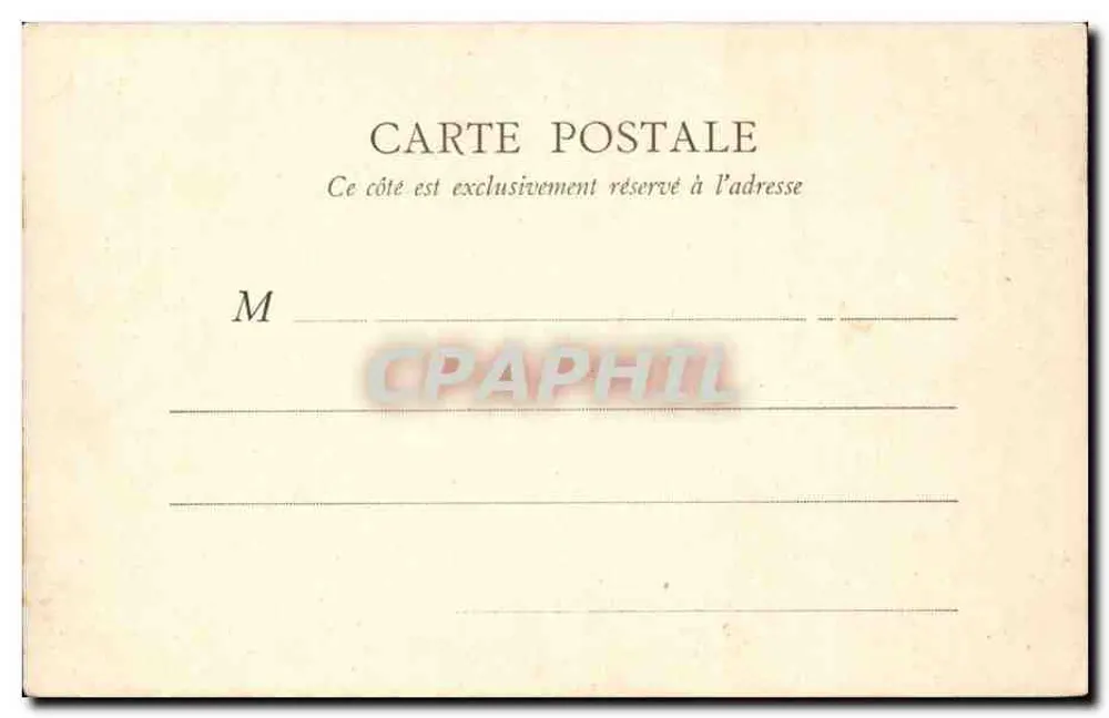 Honfleur — A Praia sob Saint-Siméon — B. F., Paris - Verso