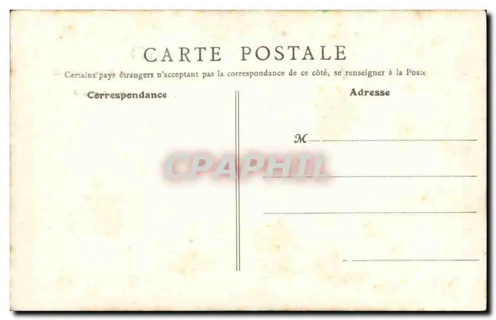 Gas de Falaise — Lokale Legende — C. Jeanne, Verlag-Fotograf, Falaise, Nr. 19 - Rückseite