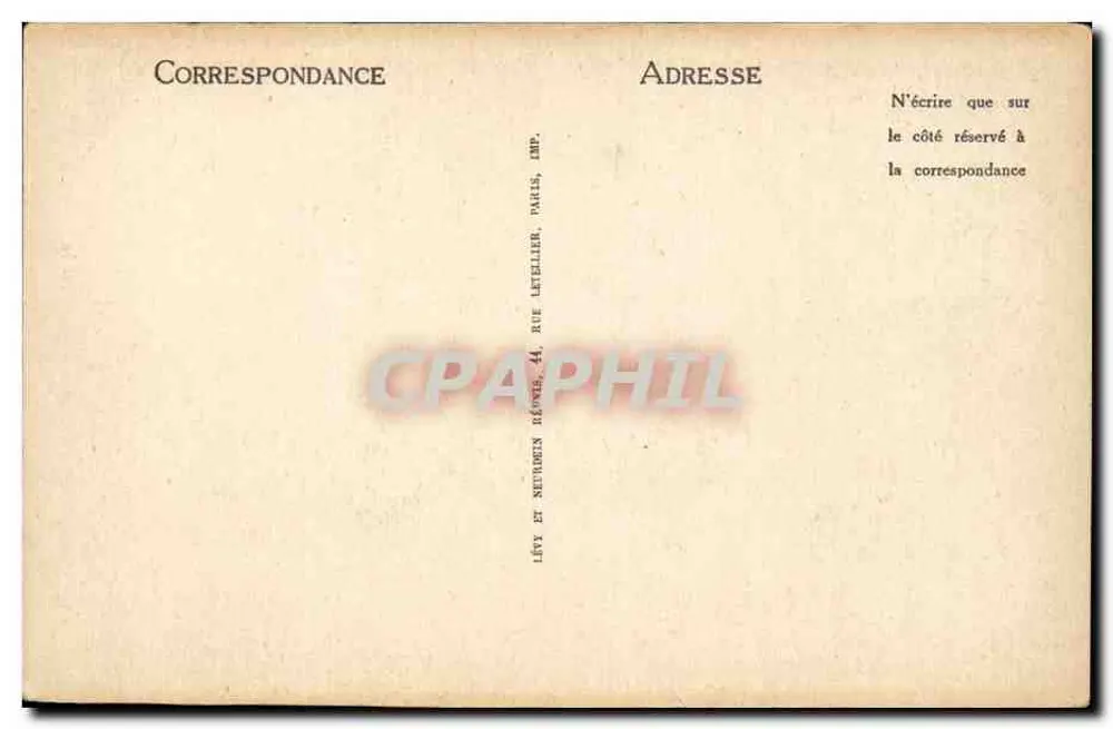 Falaise — Janela de Robert le Diable — LL. n°18 - Verso