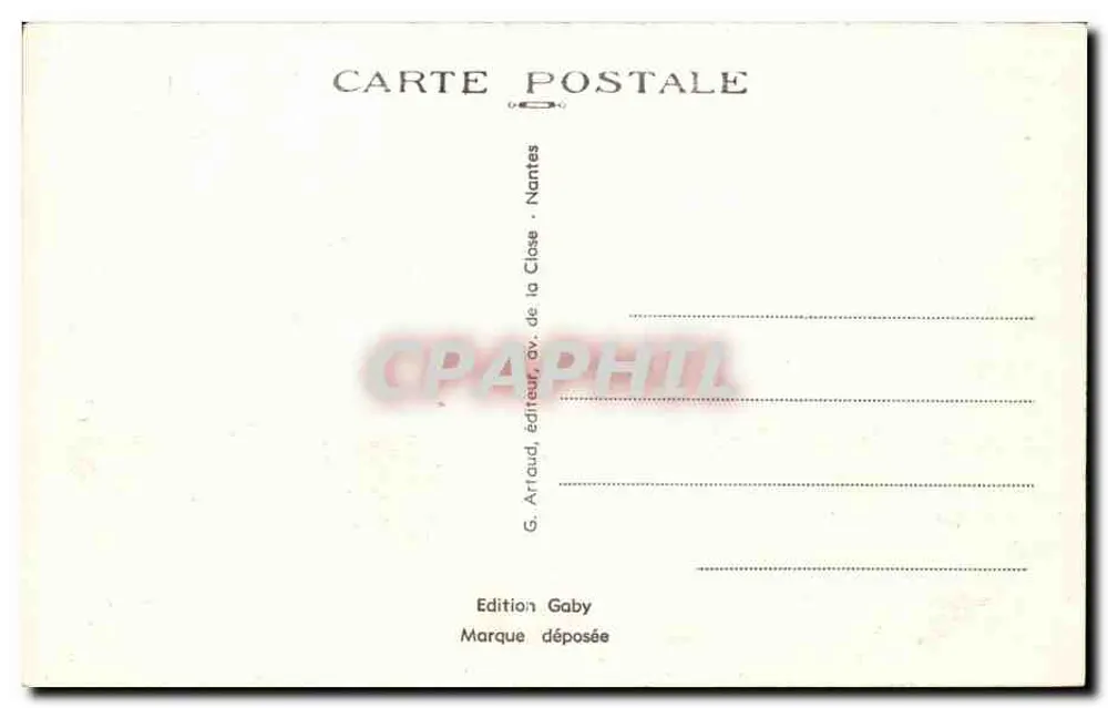 Falaise — Notre-Dame de Guibray — Edição Gaby - Verso