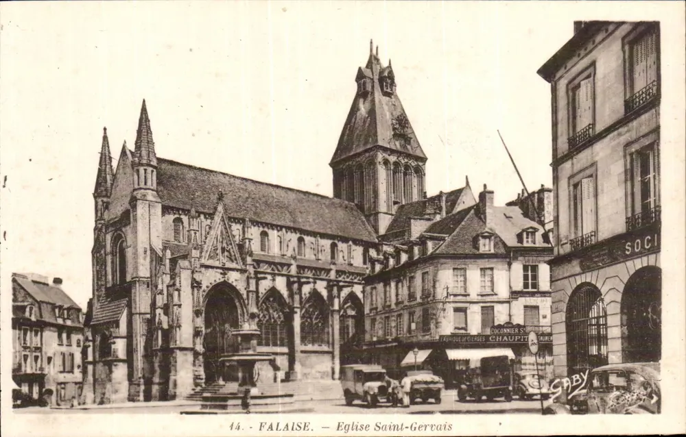 Falaise — Igreja de São Gervásio — Edição Gaby - Frente