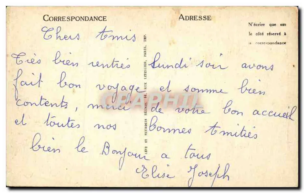 Falaise — Estátua de Guilherme o Conquistador — ND - Verso