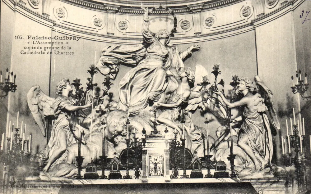 Die Auferstehung — Kopie der Gruppe der Kathedrale von Chartres — Verlag: Cample Jeanne, Nr. 105 - Vorderseite