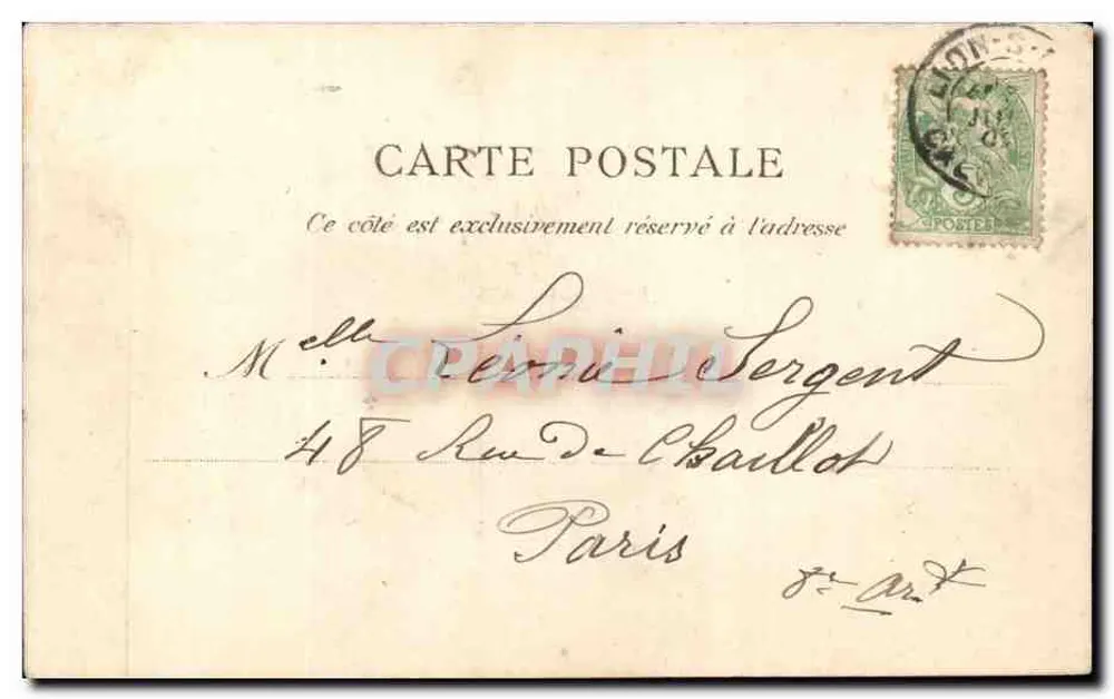 Dives - Calvados - Hospedaria de Guillaume o Conquistador — editor Caen Déposé, n°53 - Verso