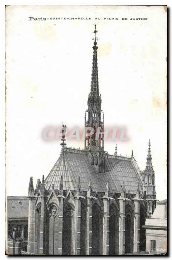 Paris-Sainte-Chapelle am Palais de Justice — Verlag Stalbor - Vorderseite