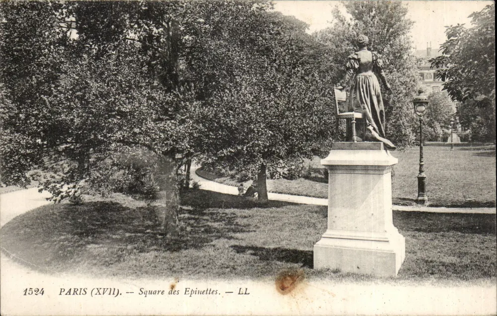 Paris (XVII) — Square des Epinettes — LL - Frente