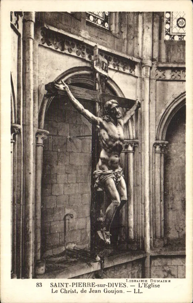 Christ von Jean Goujon — Saint-Pierre-sur-Dives — Librairie Dumaine - Vorderseite