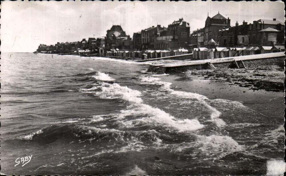 Saint-Aubin-sur-Mer — Die Strandpromenade und die Villen — Gaby Editions - Vorderseite