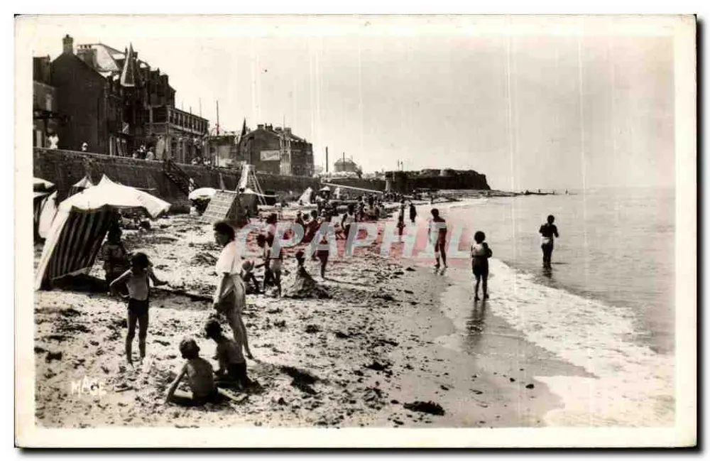Praia de Mézé — férias em família — editor Réaum, série 11 - Frente