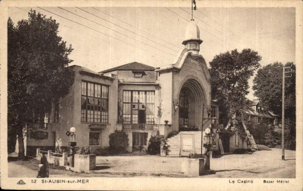 St-AUBIN-sur-MER — O Casino — Bazar Mériel - Frente