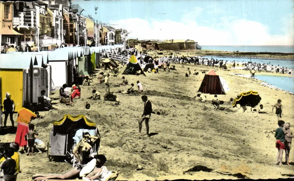 Saint-Aubin-sur-Mer — A Praia — Edição Ennigès - Frente