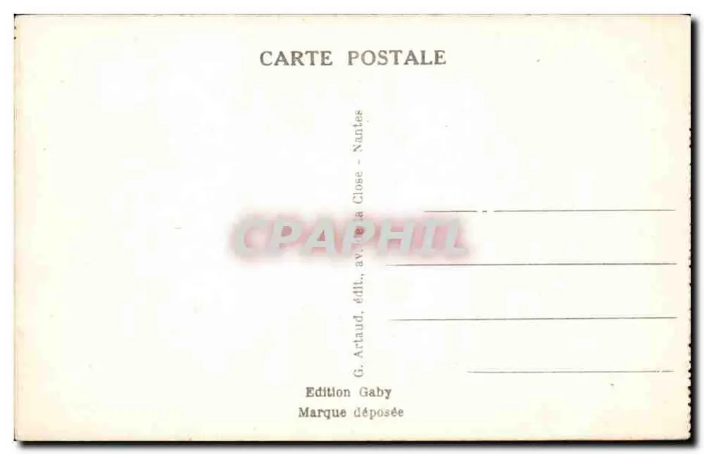 Saint-Aubin-sur-Mer (Calvados) — A Praia — Gaby - Verso