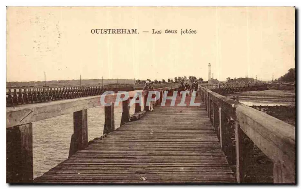 Ouistreham — As duas docas - Frente