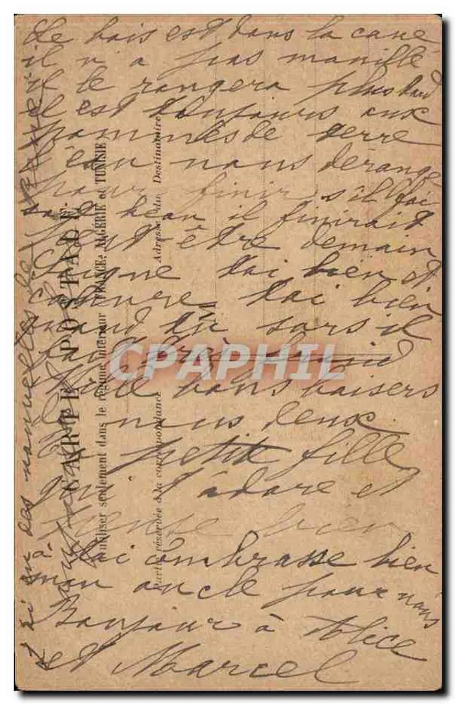 Paris - Porte Maillot — balão preso — editor desconhecido - Verso