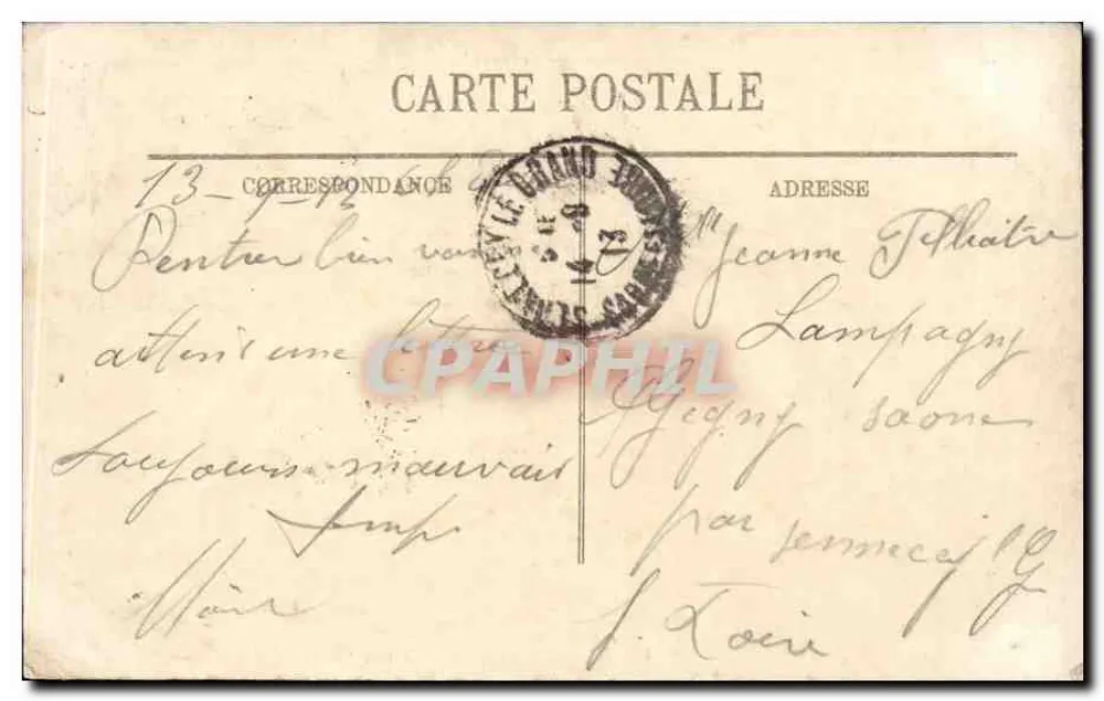 Dijon — Vista geral em direção a Sainte-Bénigne — LL. — n°4 - Verso
