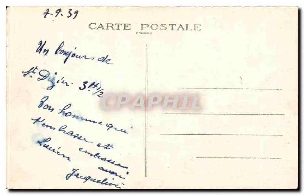 Saint-Dizier — Hospital-Hospicio — Ed. Valot - Reverso