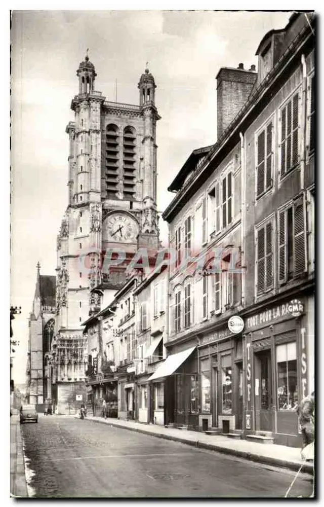 Troyes — Torre Saint-Pierre — Edições fotográficas com patente - Frente