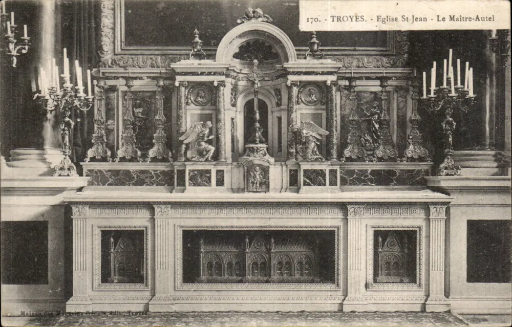 Troyes - Kirche St-Jean - Der Hauptaltar - Vorderseite