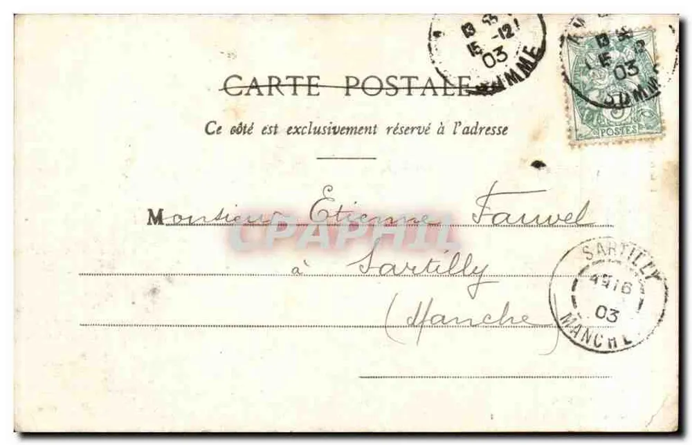 AMIENS - KATHEDRALE - LEBEN DES HEILIGEN FIRMIN - 1 — L. CANS, FOTOGRAFIE, SERIE 361 - Rückseite