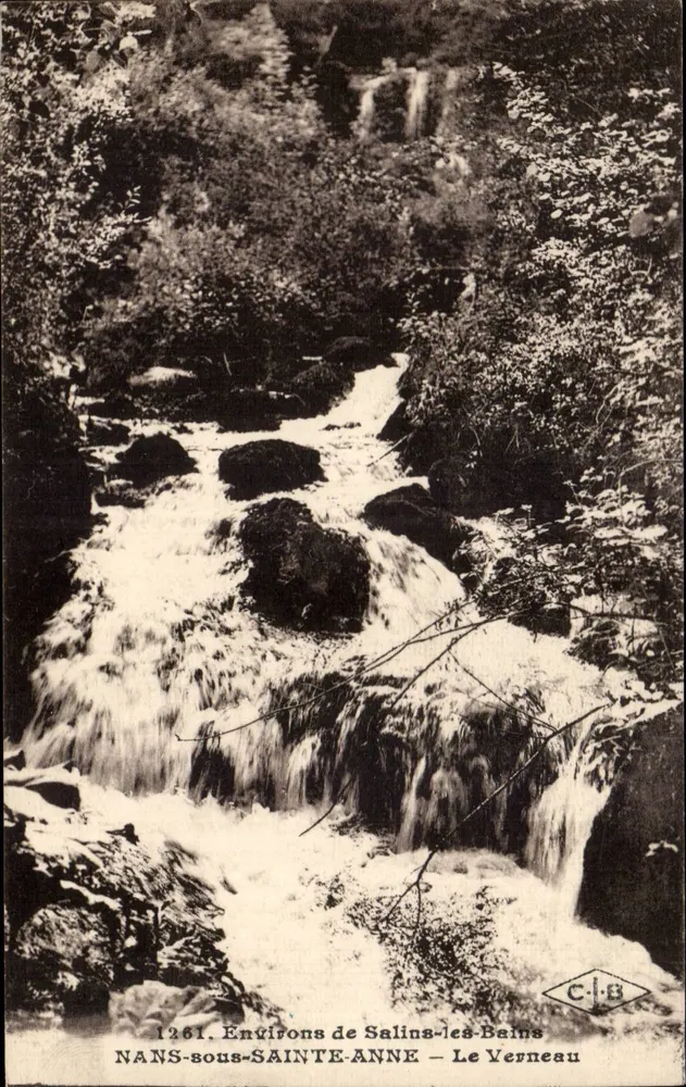 Le Verneau — Umgebung von Salins-les-Bains — C.I.B. Nr. 1261 - Vorderseite