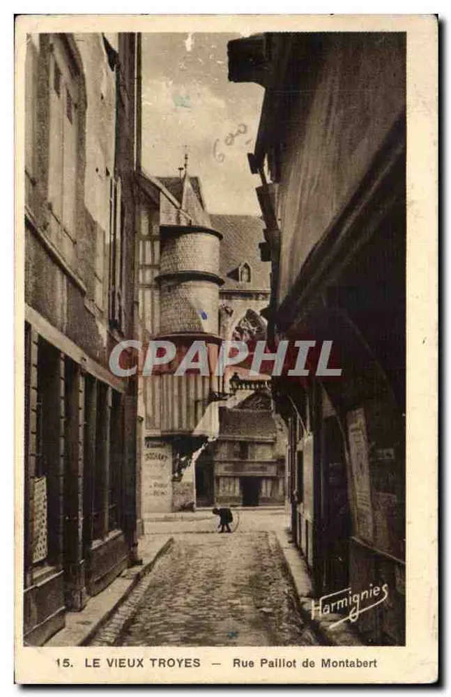 El Viejo Troyes — Rue Paillot de Montabert — Harmignies - Anverso