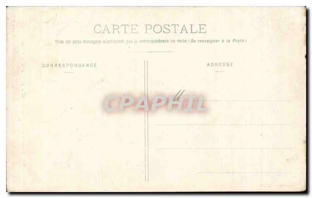 Troyes - Der Denkmal der Kinder der Aube - Sammlung T. G. - Rückseite