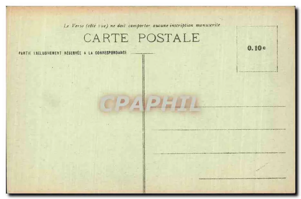 Troyes (Aube) - Interior da Igreja de São Nicolau — Ch. Granddidier, fotógrafo-editor, Troyes - Verso
