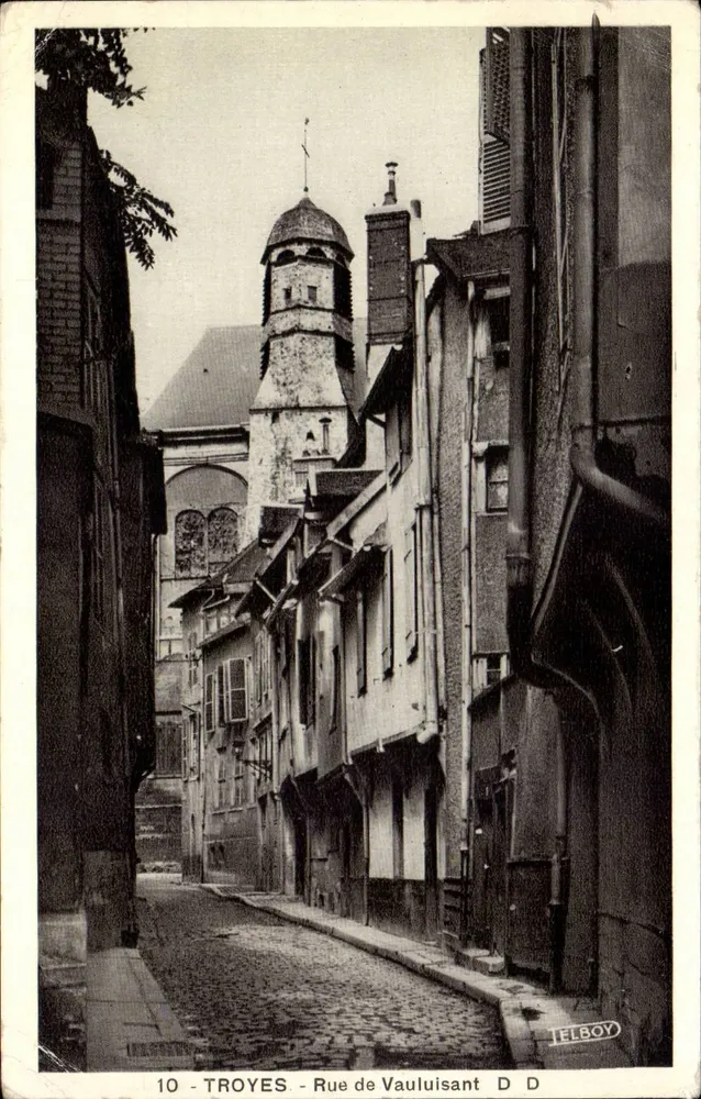 Troyes - Rue de Vauluisant — editor IELBOY, n°10 - Frente
