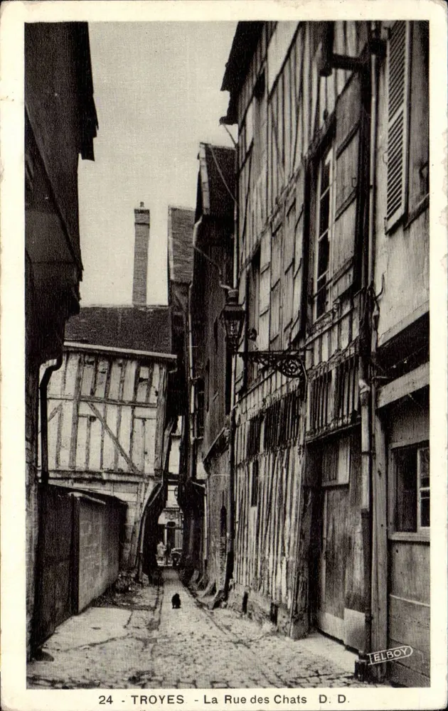 Troyes - A Rua dos Gatos - D. D. Telboy - Frente