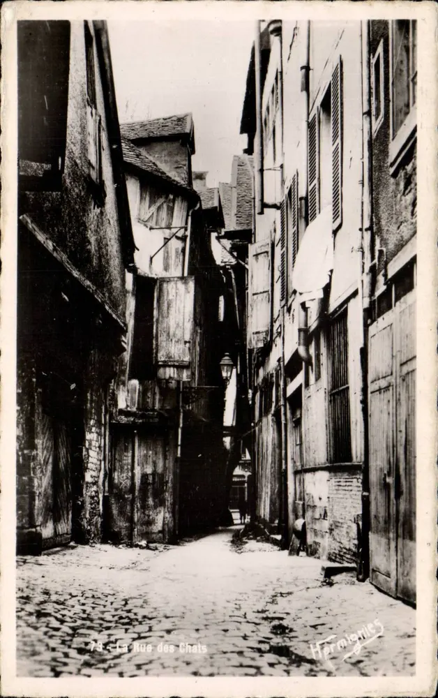 Troyes - Rue des Chats — Hermignies, n°73 - Awers