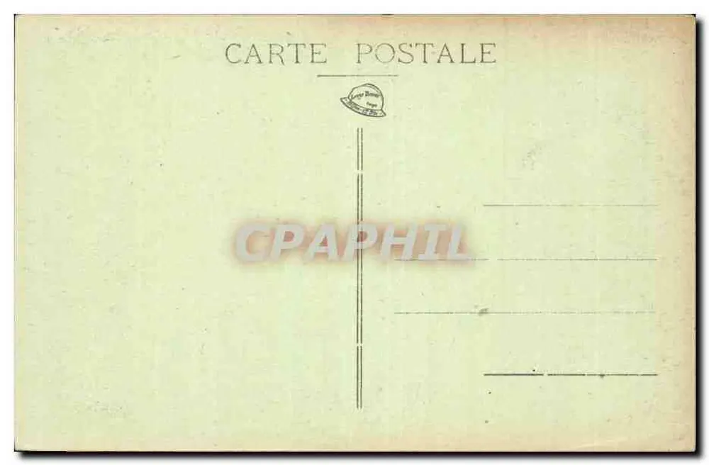 Auxerre — La Porte Saint-Pierre — uitgever Letter Bond, serie-nummer niet zichtbaar - Achterkant
