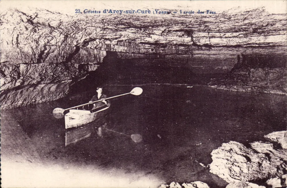 Grottes d'Arcy-sur-Cure (Yonne) — Das Marmor der Fées — Edition des Château de Grottes - Vorderseite