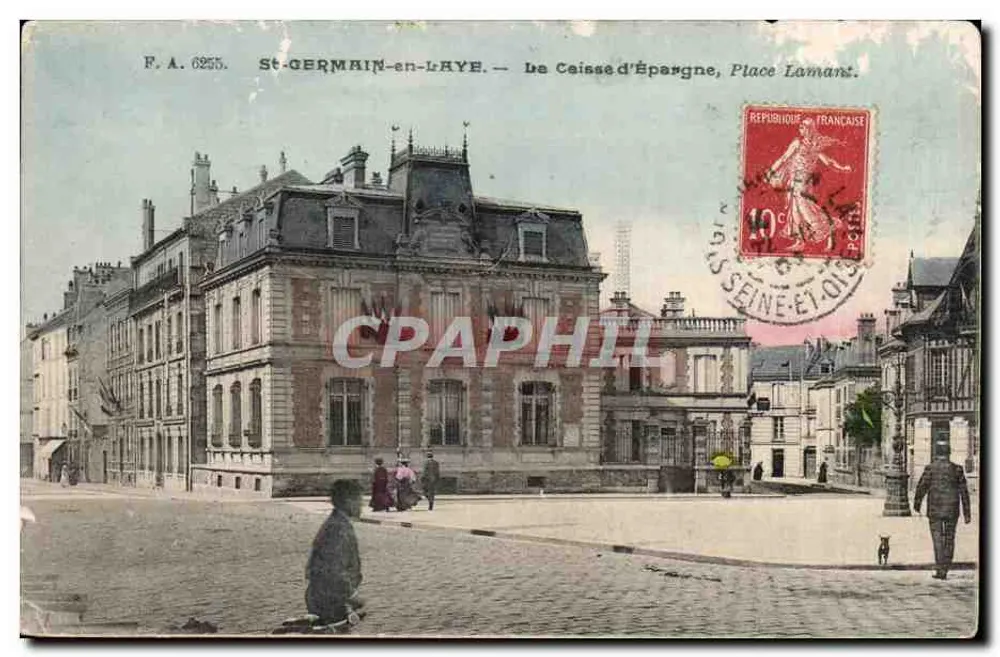 St-GERMAIN-en-LAYE — Die Ceissée d'Espagne, Place Lamant — F.A. 0255 - Vorderseite