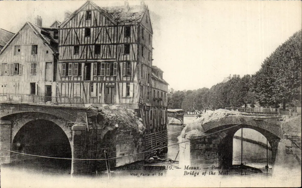 Meaux — Pont du Moulin — Visé, Paris n° 56 - Frente