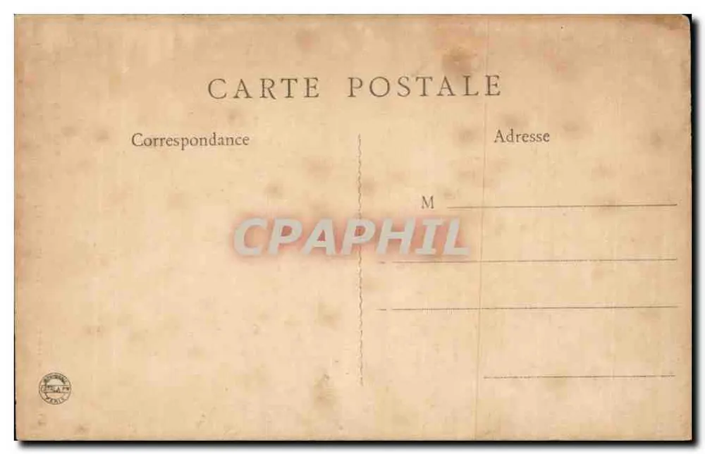 Previns — Alter Portal der Kirche Sainte-Croix (16. Jahrhundert) — Sammlung Firmin Louis, Previns - Rückseite