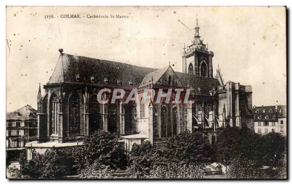Colmar - Catedral de São Martinho — editor 'La Cigogne', n° 5778 - Frente