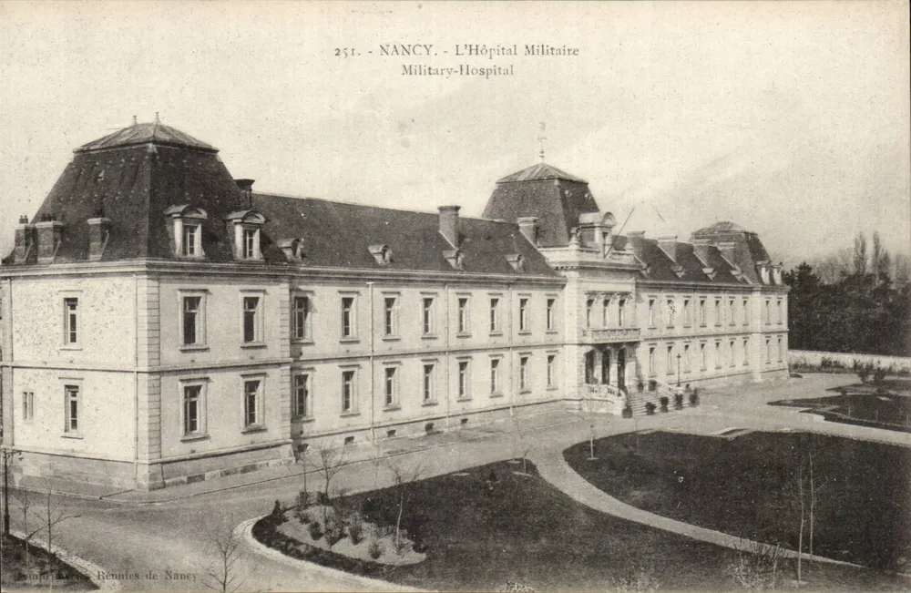 NANCY - O Hospital Militar — Bénnies de Nanev, n° 251 - Frente