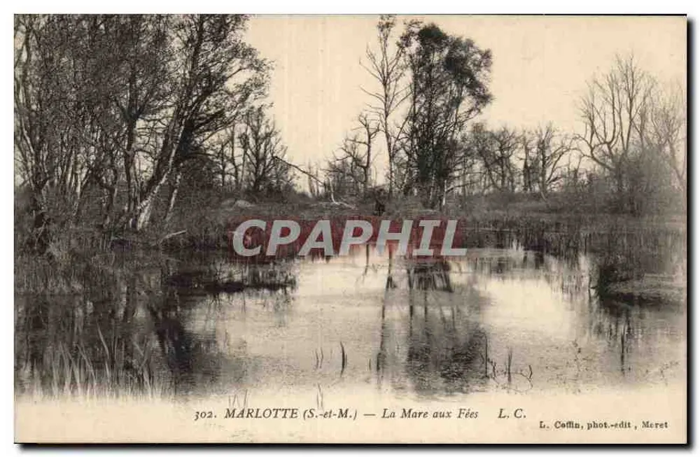 Marlotte (S.-et-M.) — La Mare aux Fées — L. C. — L. Coffin, fot.-edit., Meret - Frente