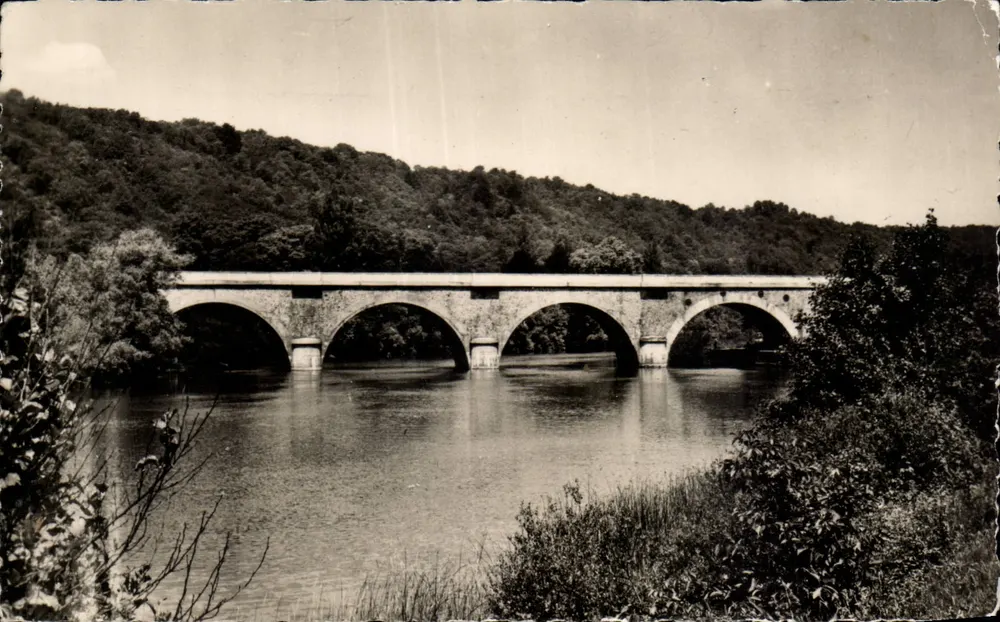 Brücke von Saussay — Luzancy (Seine-et-Marne) — Kunstausgabe « Gun » - Vorderseite