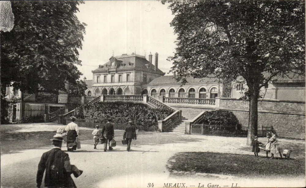 Meaux — A Estação — LL. - Frente