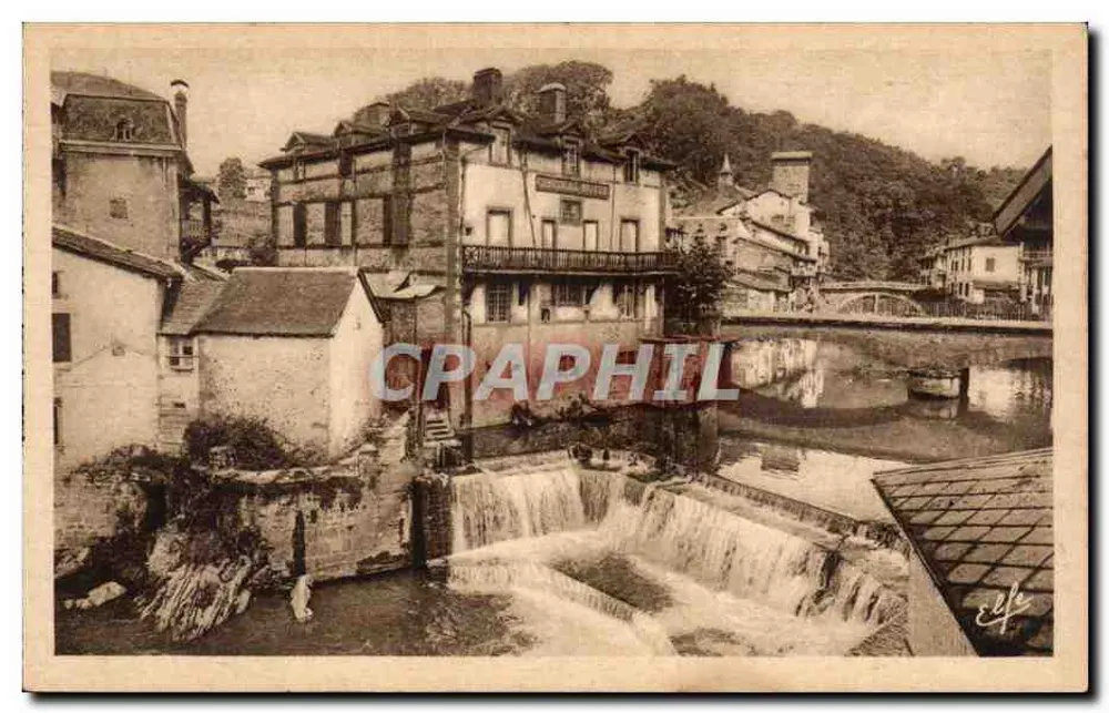 Saint-Jean-Pied-de-Port — Alte Häuser an der Nive — Éditions Labouche frères - Vorderseite